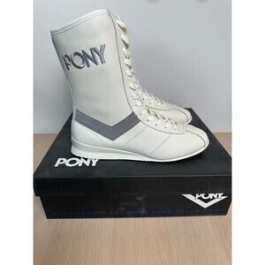 Pony KO-80 High Vintage Metallic Sneaker - Size US 9 W - NEW